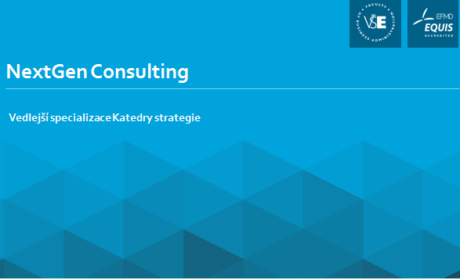 Představujeme Vám novou vedlejší specializaci NextGen Consulting!