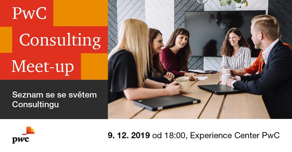 PwC Consulting Meetup již 9. prosince!